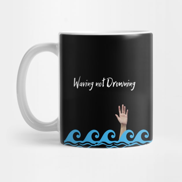 Waving Not Drowning | Beach | Waves | Swimming by Cosmic Story Designer